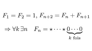 La suite de Fibonacci avec beaucoup de 0 ComC20 [upl. by Rehtse]