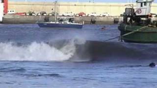 Surf en San Sebastián de La Gomera II [upl. by Johann]