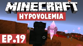 Minecraft Hypovolemia  GAIA GUARDIAN BATTLE 19 Modded HQM Pack [upl. by Emyle]