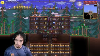 Terraria stream Killing the Mech Bosses GET IN HERE [upl. by Llennol861]