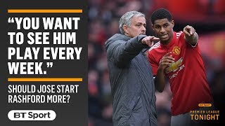 quotIts a pity Mourinho is his managerquot De Boer wants to see more of Rashford at Manchester United [upl. by Willtrude922]