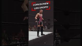 Corkscrew Leg Drop in WWE 2K23 RVD vs Cena 🌀🤼‍♂️ Shorts [upl. by Atsiuqal]