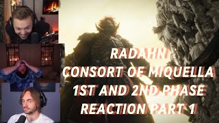 Elden Ring  Streamers Reaction to Radahn Consort of Miquella Part 1 My Gameplay at the End [upl. by Audry]