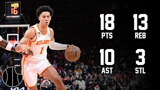 Jalen Johnson Highlights  Celtics vs Hawks  12th Nov 2024 [upl. by Eiralc]