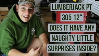 Lumberjack PT 305 12quot Planer Thicknesser full review and look at the machine internals [upl. by Akilat]