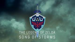 The Legend Of Zelda Ocarina  Song Of Storms Epic Symphonic Arrangement [upl. by Astred]