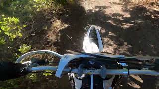 RIPPING THROUGH RUBEN HOLLOW YZ450F VS YZ250F [upl. by Oilisab]