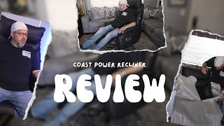 Coast Power Office Recliner Chair Review From BrannonNod [upl. by Afesoj]