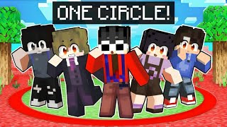 Minecraft But We Can’t Leave This CIRCLE [upl. by Guenzi958]