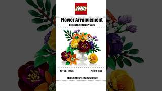 LEGO Flower Arrangement Set 10345 – A Blooming Beautiful Display 🌸🌿 [upl. by Adikam946]