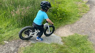 Islabikes Rothan vs Kids Ride Shotgun  Comrie Croft Scotland 9 July 2024 [upl. by Yenruogis]