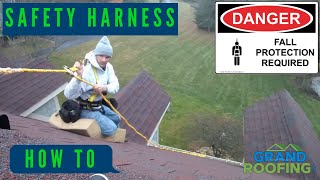 Rooftop Safety  Safety Harness  DIY Guardian Fall Protection [upl. by Grayson]