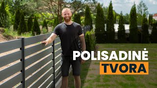 NAUJIENA  POLISADINĖ TVORA [upl. by Cato]