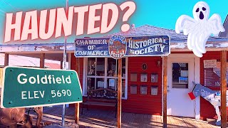 Historic Goldfield Nevada Haunted Ghost Town [upl. by Enyamert]