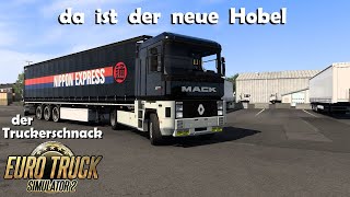 ETS2 E285 Truckerschnack Renault Magnum kaufen amp Fahrer einstellen  Euro Truck Simulator 2 [upl. by Cyrilla]