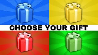 🎉🎁 Choose Your Gift Challenge 4 GIFT BOX Celebration Edition 🎂🎈 [upl. by Aneladgam]