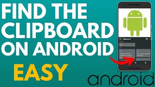 How to Find Clipboard on Android  EASY [upl. by Laughry343]