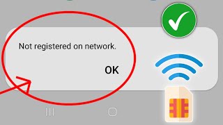 Not Registered On Network Samsung  How To Fix Voice Calling Problem Samsung 2024 [upl. by Teodor825]