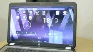 Android x86 Project 42 Jelly Bean On A Laptop [upl. by Agler]