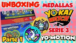 Nuevas Medallas Serie 3 YOMOTION I Parte 12 I Unboxing en Español [upl. by Hayden]