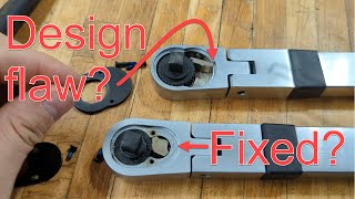 Tekton Torque Wrench Failure  Warranty Experience DIY Repair  and Design Revision Comparison [upl. by Gradey]