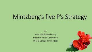 Mintzberg mintrberg 5 ps of strategy mintrberg 5 ps of strategy in hindi mintrberg [upl. by Helsell]