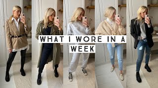 WHAT I WORE IN A WEEK  Ruby Holley [upl. by Zacek485]