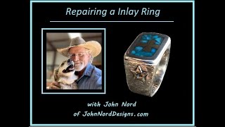 Repairing an Inlay Ring [upl. by Dania33]