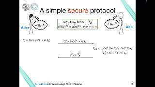 DeCifrisTrends Lecture 7 quotPrivate Set Intersectionquot  Carlo Blundo [upl. by Lederer]