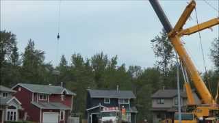 Fort McMurray Flood  Grayling Terrace erosion protection [upl. by Malo]