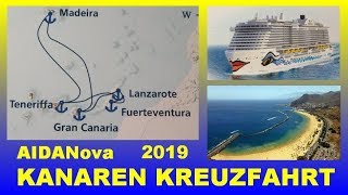 AIDANOVA KANAREN 2019  KREUZFAHRT VLOG [upl. by Grimes]