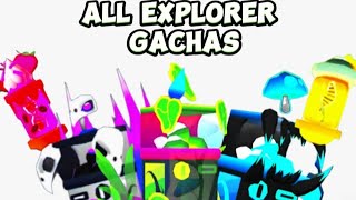 All explorer gachas  Creatures of sonaria [upl. by Alrad]