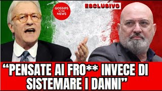 ⚪FELTRI DISTRUGGE BONACCINI DOPO LALLUVIONE DELLEMILIA ROMAGNA ECCO LE PESANTI PAROLE [upl. by Nwavahs]