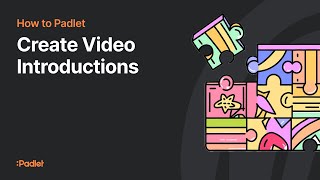 How to create video introductions on Padlet [upl. by Amarette]