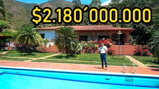 Vendo finca en Vijes cerca de Cali con piscina y tierra para sembrar [upl. by Nairolf]