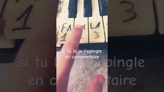 Je sais je suis gueze en piano [upl. by Haddad]