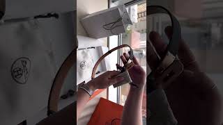 Hermes unboxing part 1 luxury hermes accessories [upl. by Meelas]