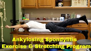 Ankylosing Spondylitis Exercise amp Stretching Program Seated amp Floor Program [upl. by Ahsenom]