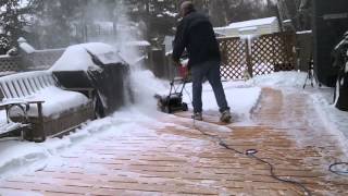 Yardworks10 amp electric snow shovel [upl. by Pierre46]