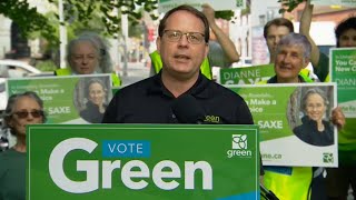 Ontario Green Party Leader Mike Schreiner speaks with reporters in Toronto – May 30 2022 [upl. by Adigirb101]