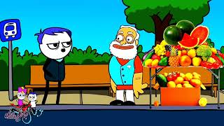 مسلسل انا وهي مين اللي غلطان الحلقه 12تصميم الفستان Comedy animation [upl. by Nitsrek]