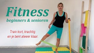 Benen amp Billen 15 minute workout met Vera  Krachttraining [upl. by Avlis]