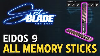 Stellar Blade  Eidos 9  All Memory Stick Locations [upl. by Onivla]