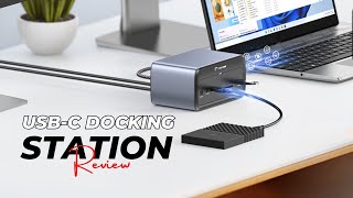 Ultimate TobenONE USBC Dock Review Dual Monitor amp 4K Triple Display  USBC Docking Station [upl. by Liman387]