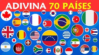 Descubre si eres un genio Adivina TODAS las Banderas del Mundo 🌍🧠  Adivina el país 🌍 [upl. by Agueda389]