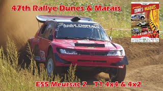 47th Rallye Dunes amp Marais 2024  ES5 Meursac 2 T1A amp T1B [upl. by Adiaros]