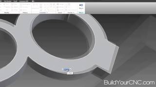 BuildYourCNC Autodesk InventorCAMCNC Workflow  Part 3  Finalize part formadd sketch to part [upl. by Purdy]