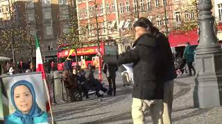 MEK Supporters Rally in Copenhagen Demanding Closure of Iranian Embassy and Blacklisting of IRGC 2 [upl. by Sheply]