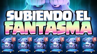 ABRIENDO COFRES HASTA QUE SUBA EL FANTASMA A NIVEL 2  Clash Royale [upl. by Lira]