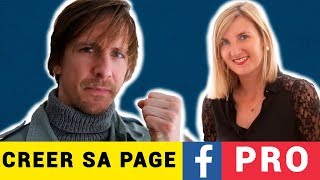 Comment Créer Sa Page Facebook Professionnelle  en 7 minutes [upl. by Henricks]